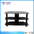 Mobiliario de sala de estar Negro 70 pulgadas TV Stand